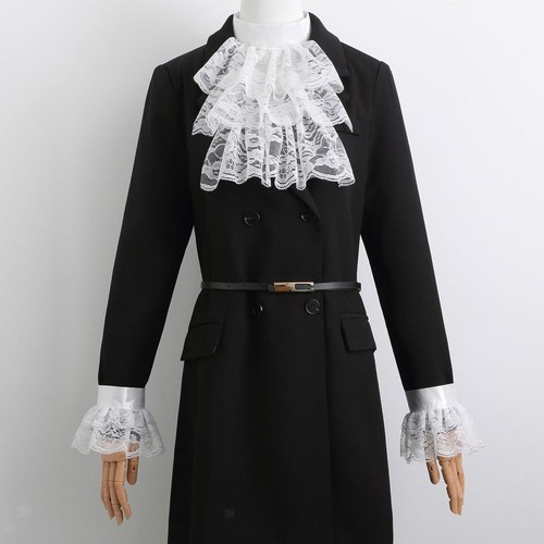 Set jabot polsini - jabot, in