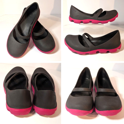 Scarpe crocs duet sport nere - duet,