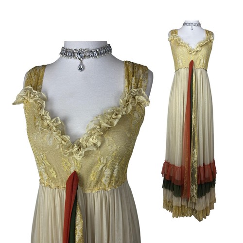 Maxi abito vintage anni - , 70