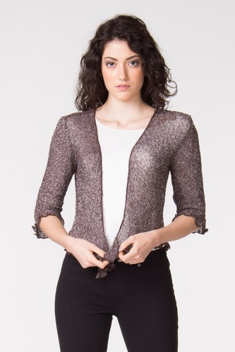 Coprispalle rayon lurex - , silver