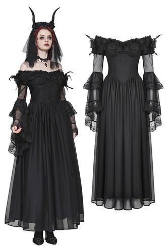 Abito lungo chiffon - abito,