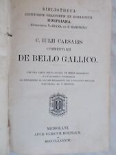 Commentarii de bello gallico Carmina elegiaca cesare tibullio catullo properzio