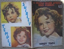 SHIRLEY TEMPLE 1937 EDIZIONI TAURINIA LA PICCOLA GRANDE ATTRICE MONOGRAFIA