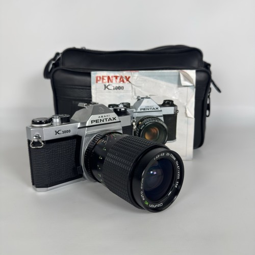 Asahi pentax k1000 fotocamera - asahi,