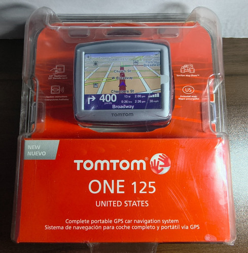 New sealed tomtom one 125 - sealed,