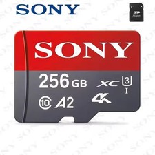 ⚡️Micro SD SONY🌟 256GB Ultra TF C10 U3 V30 Alta Velocidad 