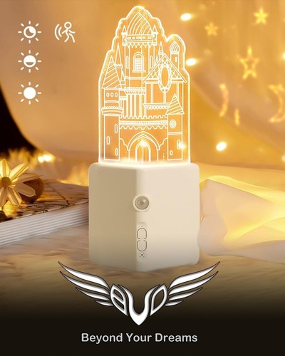 Lampada angolare con sensore - con,