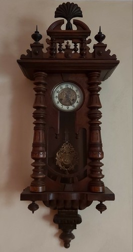 Antico orologio pendolo - orologio, a