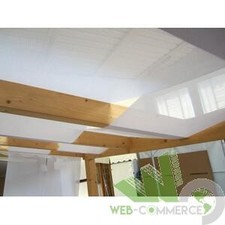 15 ML TELO OMBREGGIANTE IN TEXILENE H.45 CM BIANCO COPERTURA GAZEBO PERGOLA