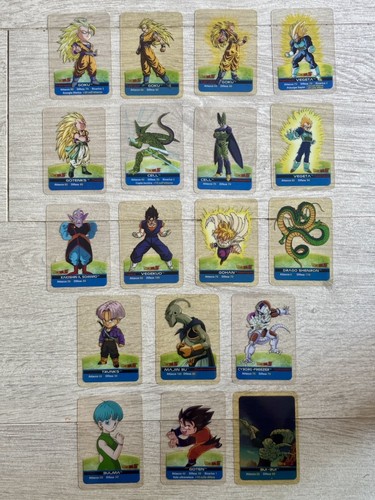 Lotto lamincards dragonball - lotto,