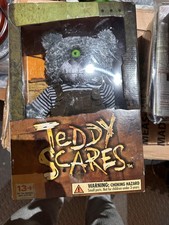 Teddy Scares "Abnormal Cyrus" One Eye Bear Grigio 12" Raro SIGILLATO