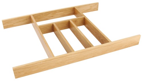 Inserto posate legno - , rovere