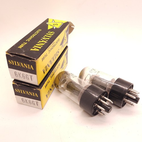 Sylvania 6k6gt coppia tubi - sylvania,