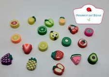 Distanziatori in Pasta Polimerica Frutta Fiori Smile