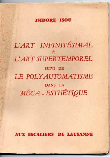 Isidore isou art - isidore,