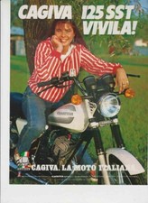 advertising Pubblicità-MOTO CAGIVA SST 125   1982  MOTOSPORT EPOCA
