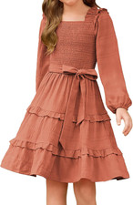 Vestito Bambina Manica Lunga