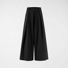 PANTALONI PALAZZO CON PASSANTI