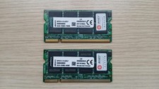 2GB (2 x 1GB) PC2700 DDR333 sodimm per notebook