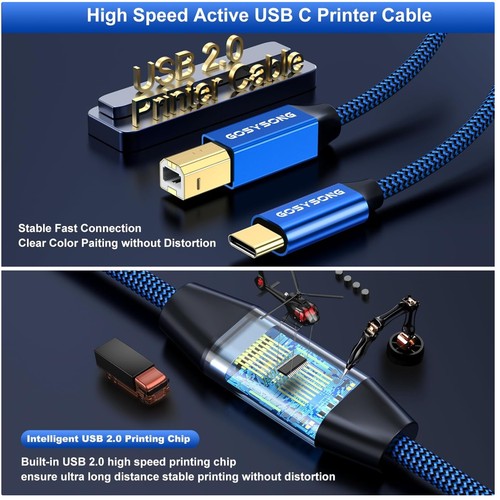 Cavo stampante usb 100 piedi - cavo,