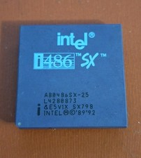 VINTAGE CPU 486 SX 25 INTEL