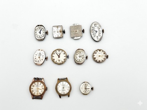 Lotto meccanismi orologi - 11,