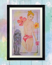 Illustrazione Eva Kant Dipinto