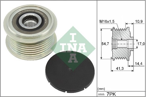 Ruota libera generatore 535