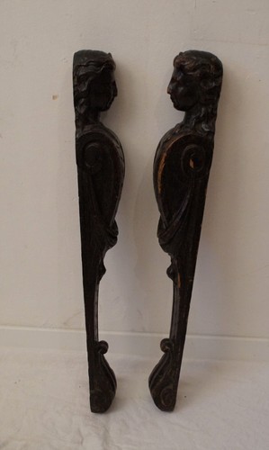 Antica coppia cariatide o - antica,