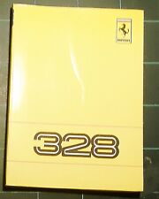 FERRARI 328 gtb/gts libretto uso e manutenzione owner"s manual