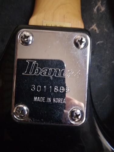 Guitare electrique gaucher