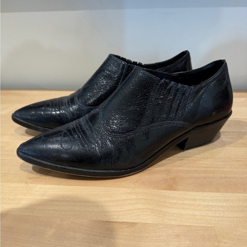 Stivaletto western nero