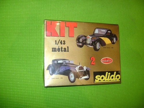 Solido kit metal bugatti ref - kit,