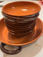 Piral Servizio Sei Piatti Terracotta E Tegame Pentola