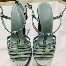 Sandali donna Gucci con zeppa