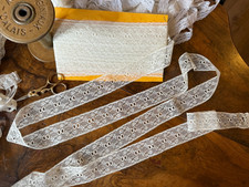 VERO PIZZO DI CALAIS Francia - bel bordo anni 20 - 10 metri x 3 cm