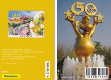 GARDALAND 50° AANIVERSARIO TESSERA FILATELICA 2025