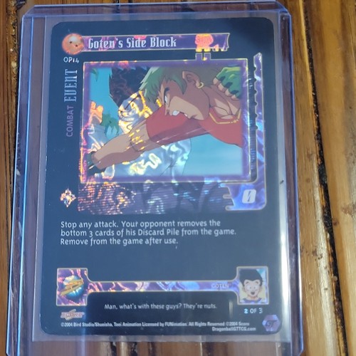 Score goten side block - block, foil