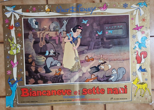 Biancaneve sette nani walt - e,