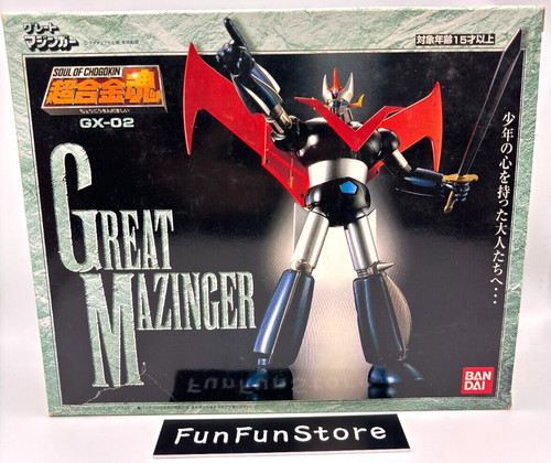 Grande figura mazinger 02 - mazinger, gx-02