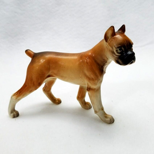 Statua porcellana cane - , boxer