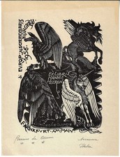 Bruno osimo exlibris für - osimo:,