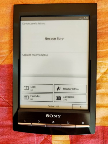 Ebook reader sony - reader, prs
