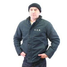 Replica USN N1 Deck Jacket blu