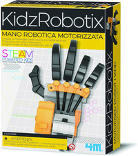 Kidzrobotix Mano Robotica Motorizzata — Kit Educativo STEAM per Bambini, Impara 