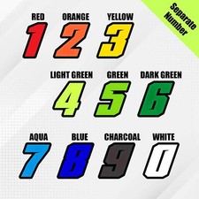 S23 Custom Racing Number