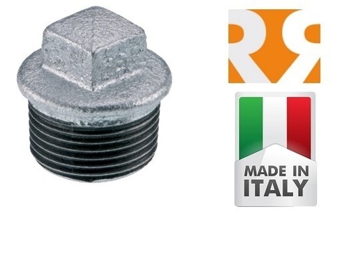 Tappo maschio ghisa - maschio, in