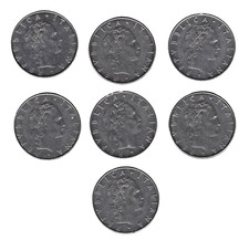 Monete Italia 50 Lire x7 -