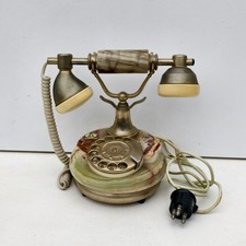 Telefono d'epoca in marmo