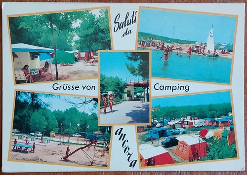 Saluti camping ancora - da,